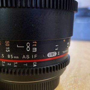 Rokinon 85mm T1.5 Cine DS